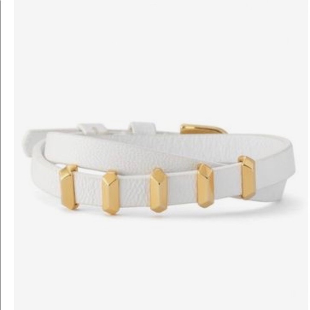 Remy Wrap Bracelet Gold/White Stella&Dot